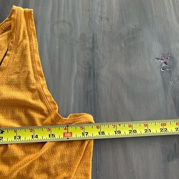 PrAna Womens Mustard Yellow Tank Top - Picture 6 of 9